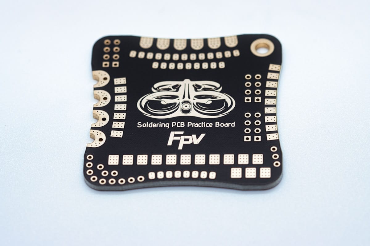 Panneau de pratique de soudage de circuit imprimé FPV.