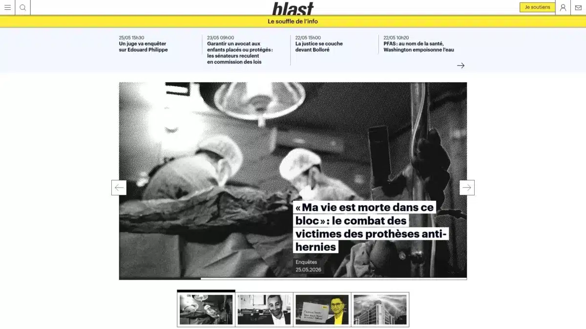 Personnes allongées sur des lits, combat des victimes de prothèses anti-hernies.