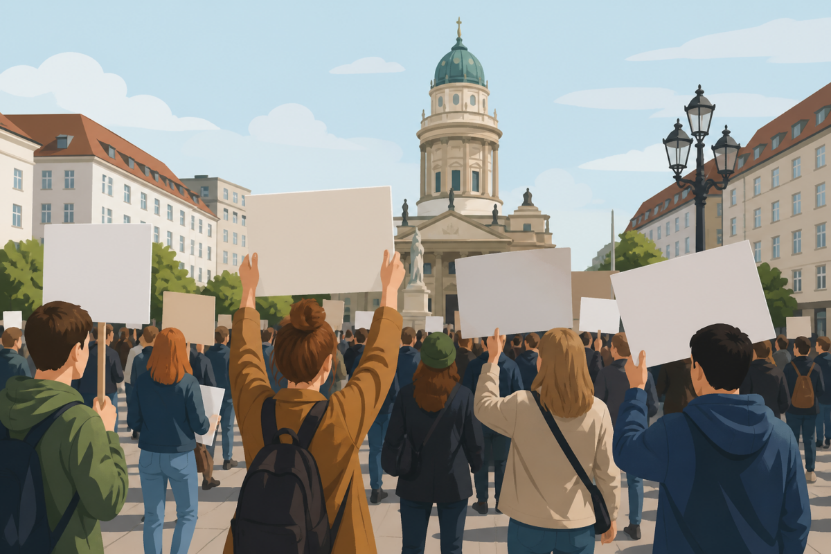 Deaa3673 En Allemagne La Generation Z Appelle A Manifester